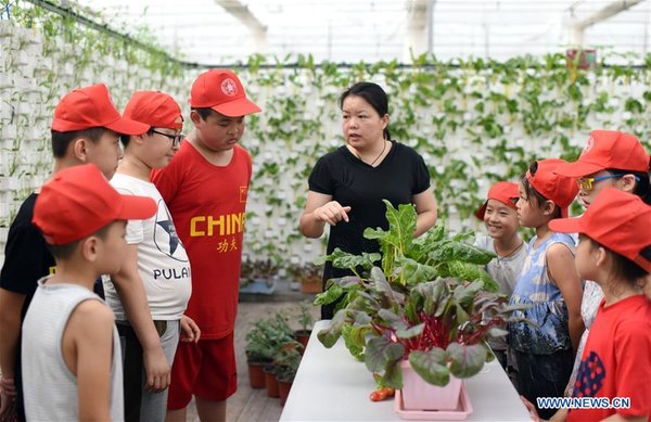 Children Learn Agricultural 