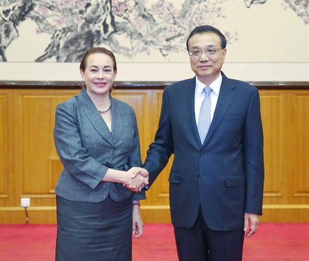 Chinese Premier Meets UNGA P